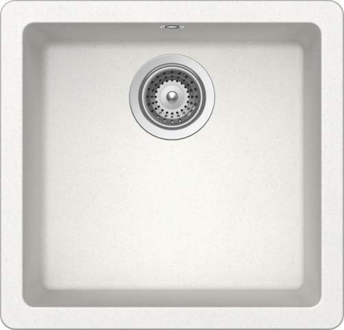 Мойка  Quadro 50 (N-100S) Cristalite, 450x430, альпина