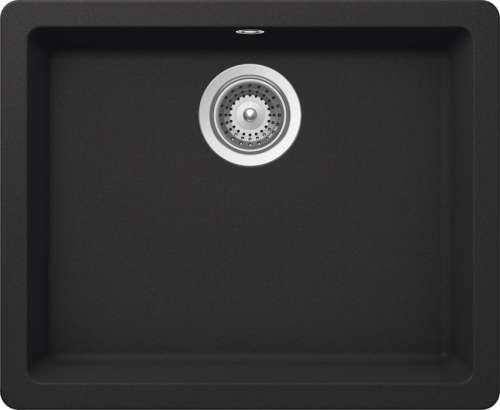 Мойка  Quadro 60 (N-100) Cristalite, 550x430, оникс