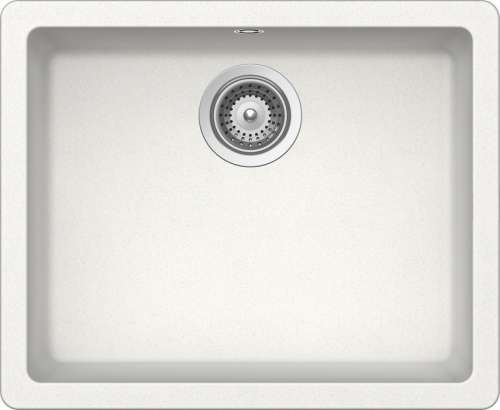 Мойка  Quadro 60 (N-100) Cristalite, 550x430, альпина