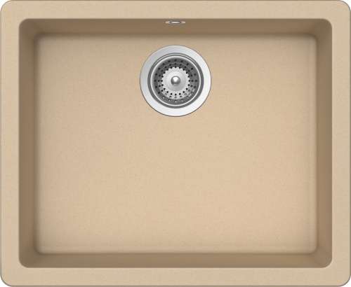 Мойка  Quadro 60 (N-100) Cristalite, 550x430, лунный камень