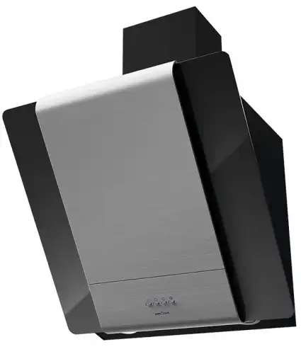 TALLI 600 inox/black glass 3P вытяжка кухонная