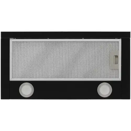 KAMILLA TK 600 BLACK (1 мотор) вытяжка кухонная